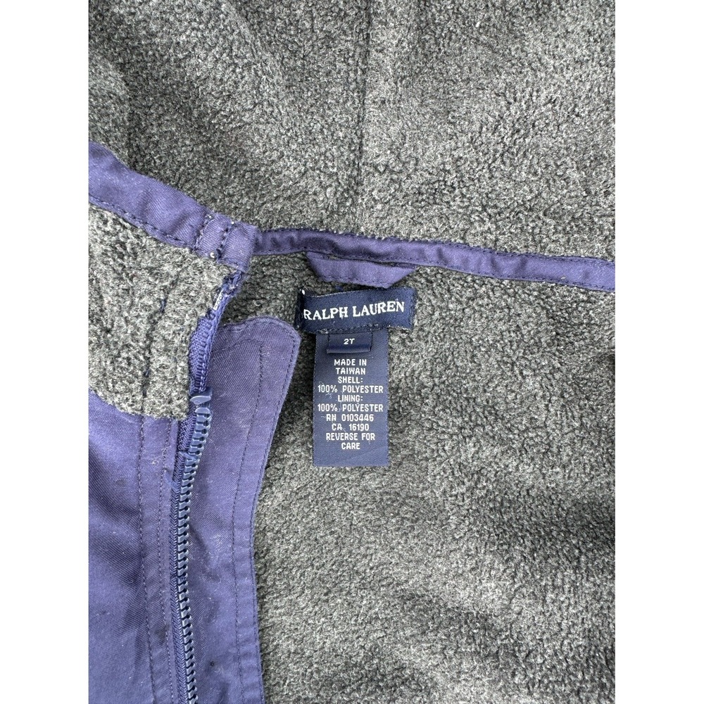 kids Polo Ralph Lauren zipper fleece jackets - Picture 3 of 3